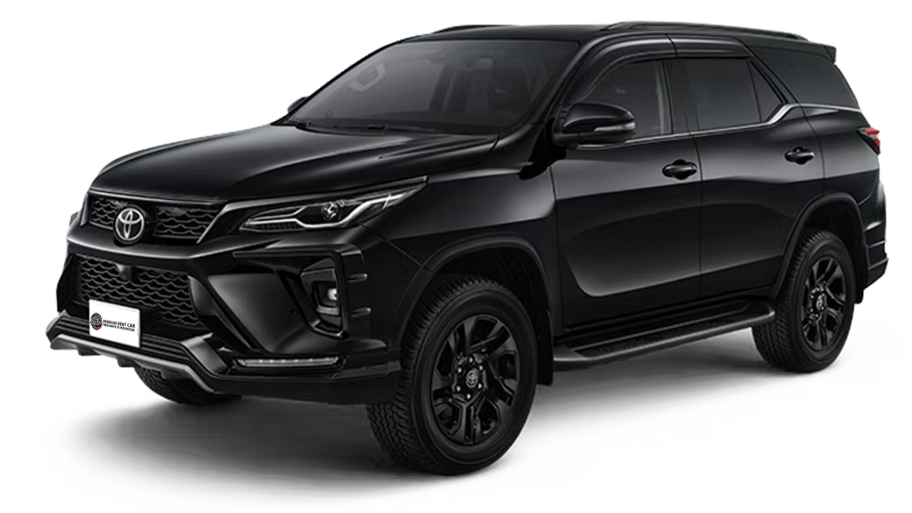 Sewa Fortuner GR Sport bersama 168 Premium Rent Car — SUV tangguh, elegan, dan bertenaga untuk perjalanan bisnis, wisata, maupun acara resmi. Fortuner GR Sport hadir dengan desain sporty khas Gazoo Racing, interior mewah, dan kenyamanan luar biasa. Layanan rental tersedia di Jakarta, Surabaya, Bandung, Bali, Semarang, Medan, dan kota besar lainnya, lengkap dengan sopir profesional dan harga sewa transparan.