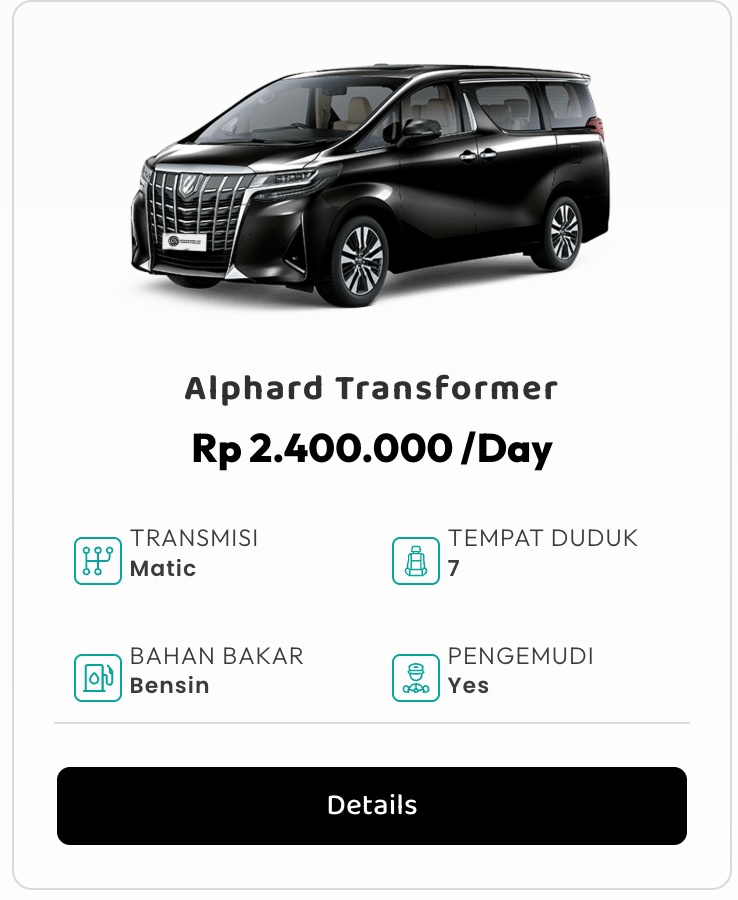rental alphard salatiga