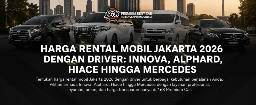 harga rental mobil jakarta 2026 dengan driver