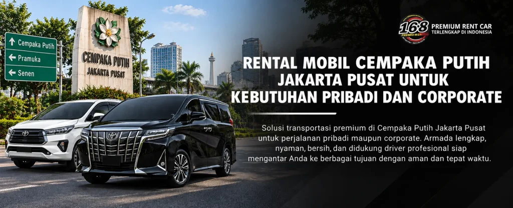 rental mobil cempaka putih jakarta pusat